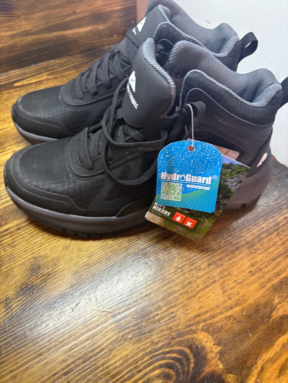 Ozark Trail Black Hiker Boots Size 6